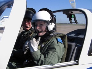 Cadet ready to fly