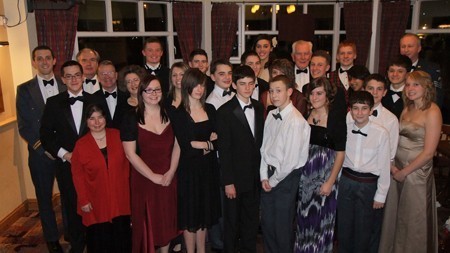 Sandy Cadets Dinning In Night