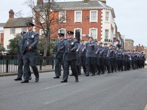 Sandy Cadets Join 70th Anniversary Celebrations