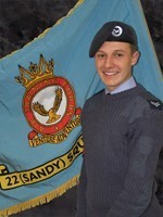 Sandy Cadet on Course