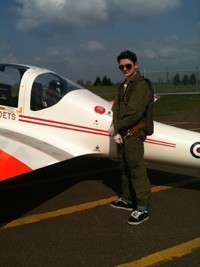 Sandy Air Cadet Goes Solo