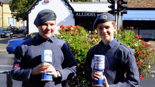 Sandy cadets take on competition